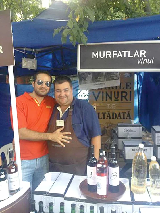 Are o afacere  cu vinuri