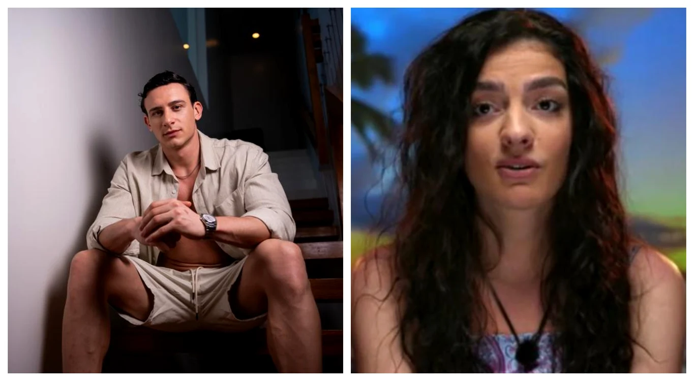 Daiana și Aurelian de la „Insula Iubirii” au avut o discuție în baie / foto: Antena 1
