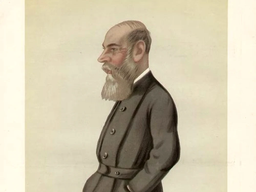 Charles Cunningham Boycott, caricaturizat în revista Vanity Fair/FOTO: Wikipedia