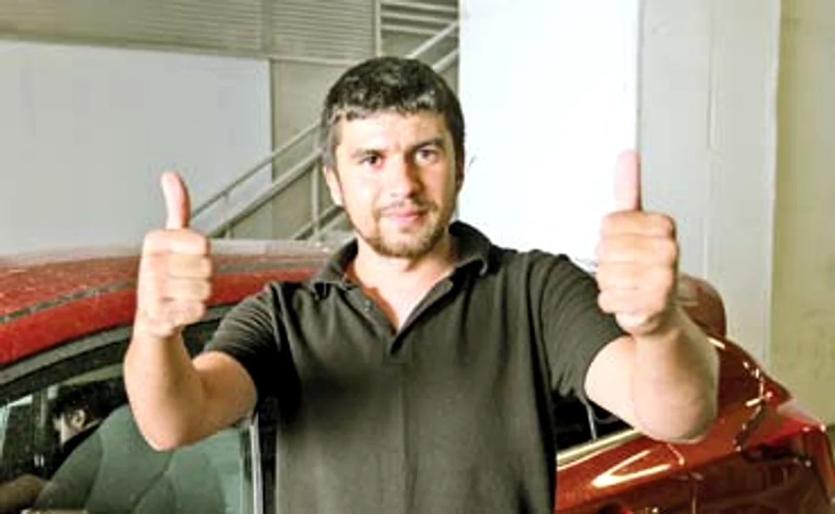 
    Alexandru Adam este  bucuros că a scăpat de birul  impus de statul românFoto: David Muntean  