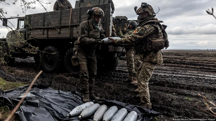 Militarii ucraineni au nevoie de mai multă muniţie