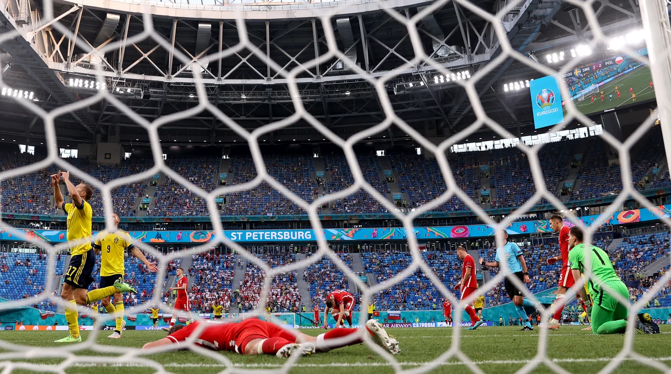 
    Viktor Claesson a marcat golul care a urcat Suedia pe locul 1 în Grupa EFoto: Guliver / GettyImages  