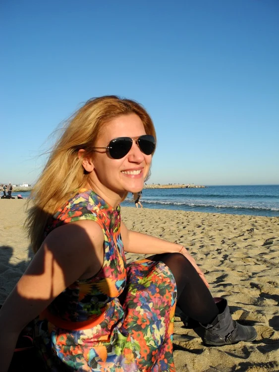 Amalia Enache s-a bucurat şi de puţină plajă
