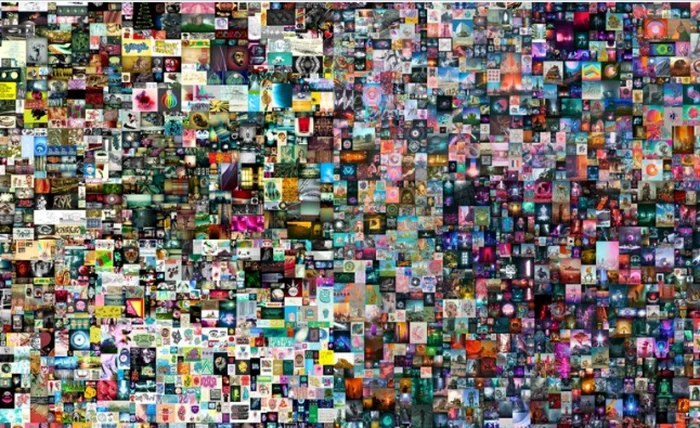 Casa de licitaţii de artă Christie’s a anunţat că a vândut prima opera diigitală a artistului Beeple pentru aproape 70 milioane de dolari FOTO captură Twitter