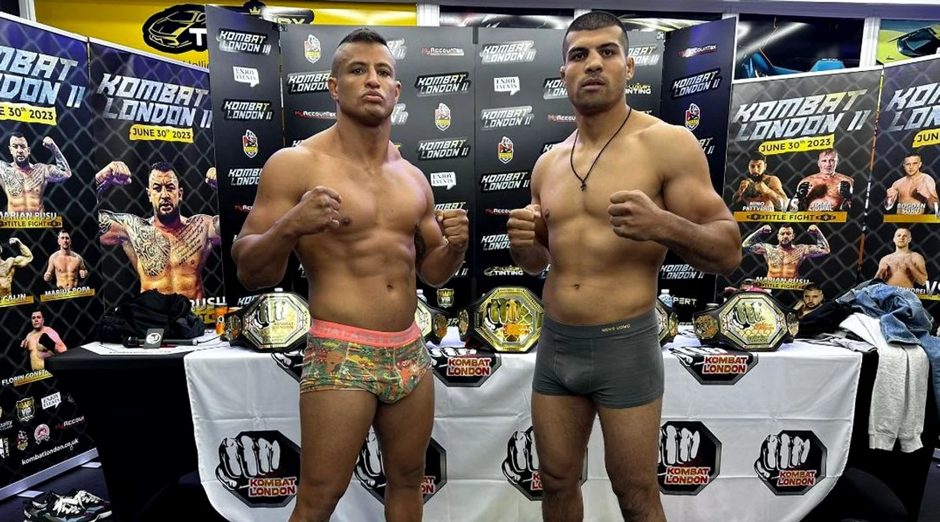 Florin Lambagiu (dreapta) va avea un adversar brazilian