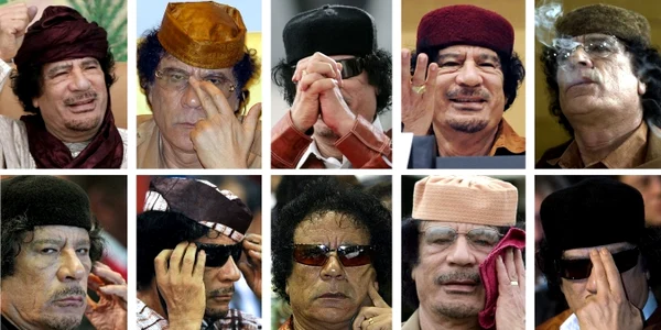 Fostul lider libian, Moammar Gaddafi