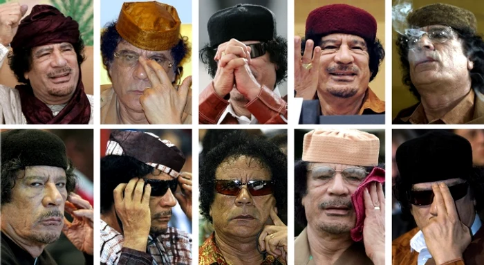 Fostul lider libian, Moammar Gaddafi