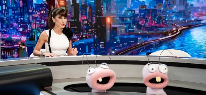 Denise Rifai prezintă show-ul Furnicuțele la Antena 1 foto: Antena 1
