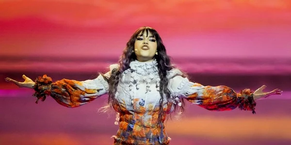 Roxen reprezentanta României în semifinalala Eurovision de la Rotterdam 18 mai 2021 FOTO EPA-EFE 