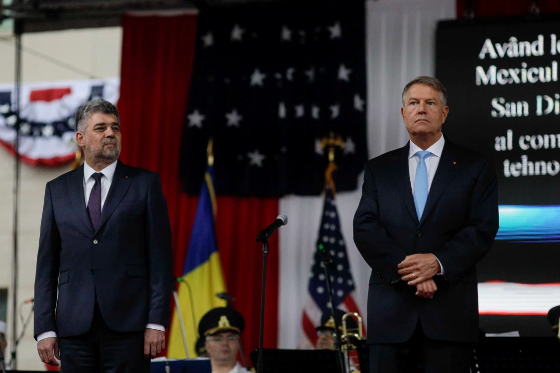 Marcel Ciolacu și Klaus Iohannis FOTO Inquam Photos