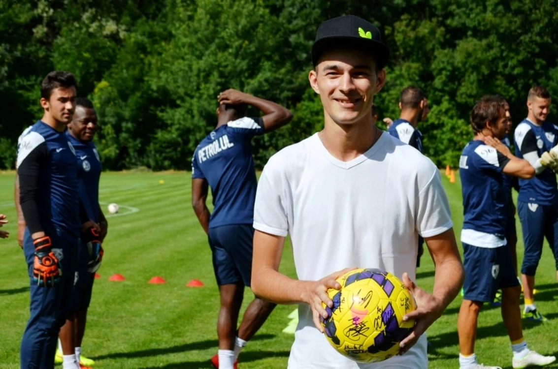 Vlad Radu, junior la Petrolul Ploieşti FOTO fcpetrolul.ro