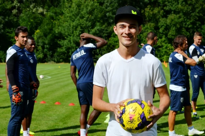 Vlad Radu, junior la Petrolul Ploieşti FOTO fcpetrolul.ro