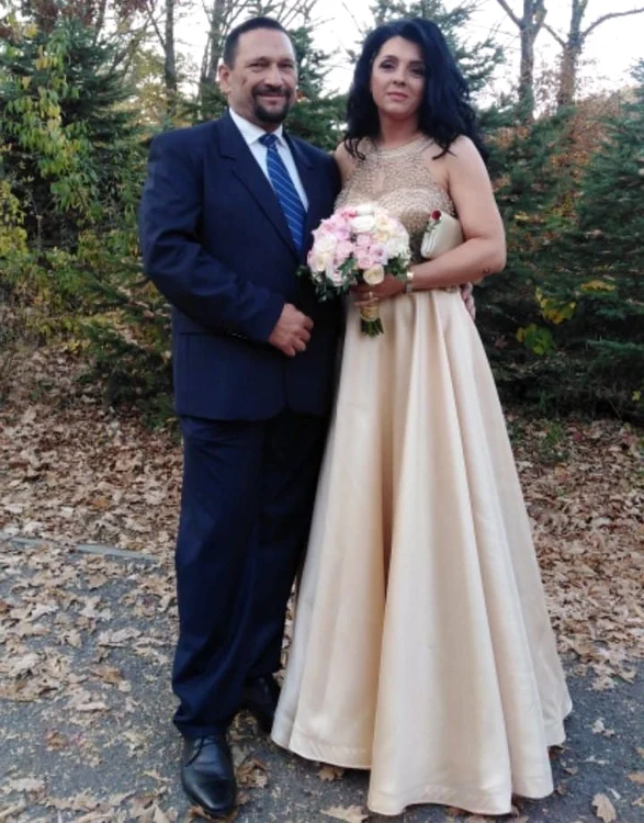 Gabriela Berbeceanu este o femeie discretă și foarte elegantă