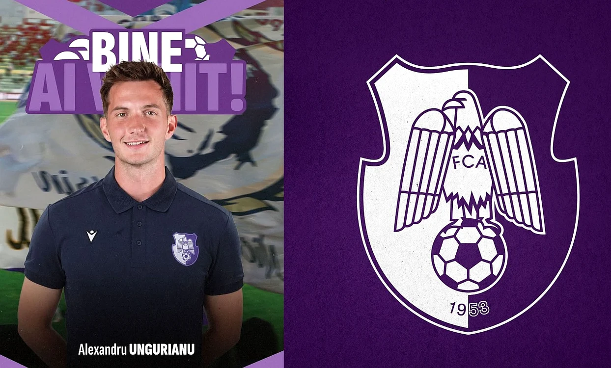 FC Argeș l-a promovat pe Alexandru Ungurianu în staff (Foto: FC Argeș)