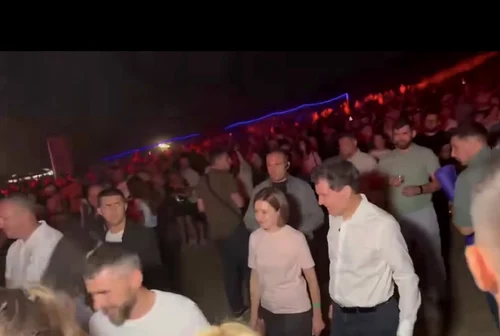 Nicușor Dan, Maia Sandu la Festivalul Lupilor / Foto: Pro TV Chișinau 