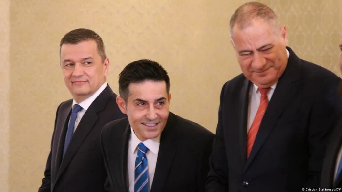 Liderii PSD Sorin Grindeanu, Claudiu Manda şi Marian Neacșu la consultările de la Cotroceni