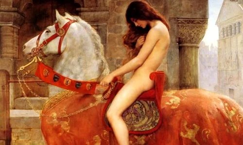 Lady Godiva  Legenda aristocratei care a călărit fără haine pentru binele supușilor jpeg