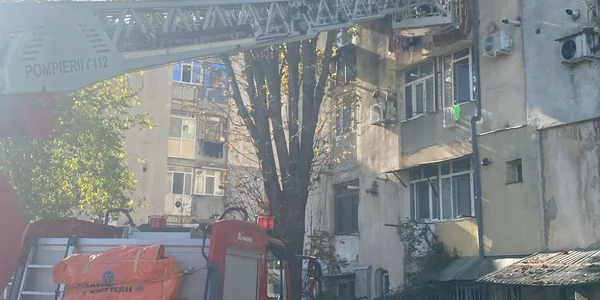 Locatarii unui bloc din Călărașu au simțit miros de gaz în imobil. foto isu calarasi