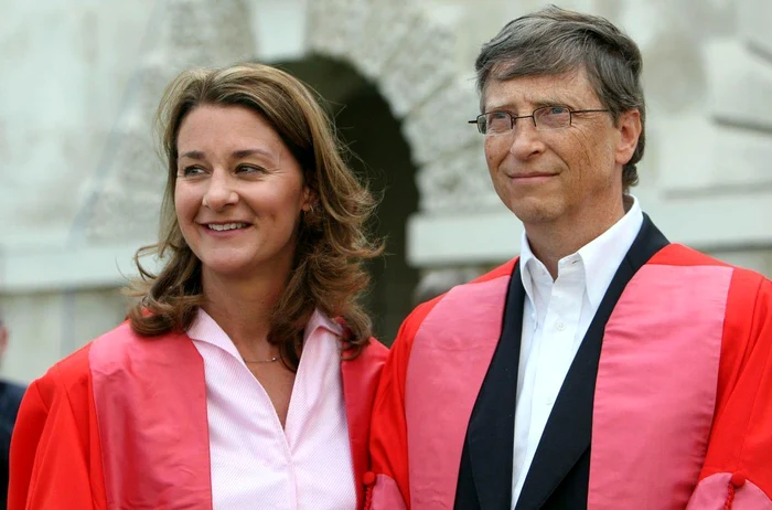 
    Bill Gates şi soţia  