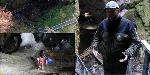 Ecologizare la Ghetarul Scărișoara Foto Parcul Natural Apuseni  jpg