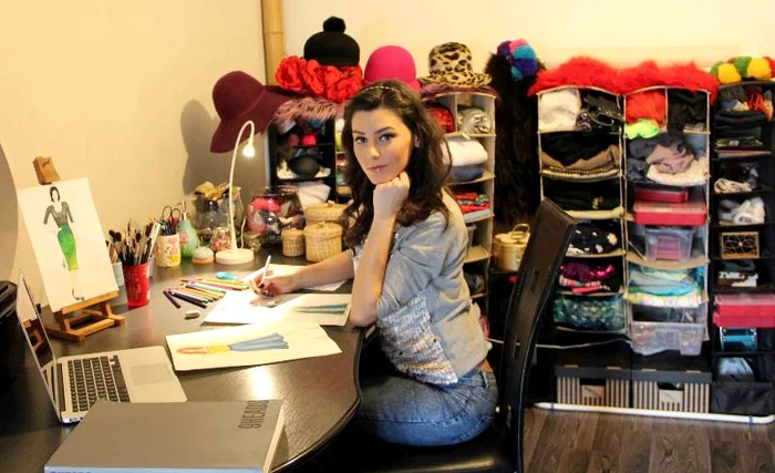 Aceasta este camera de lucru a Patriciei