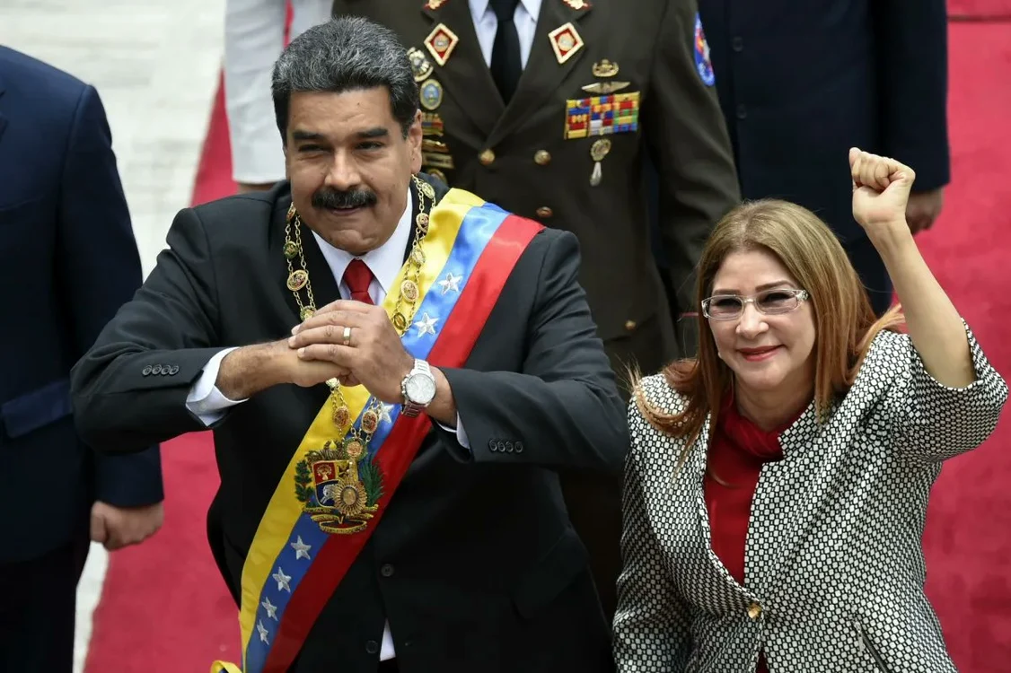 Nicolas Maduro și soția sa, Cilia Flores/FOTO:X