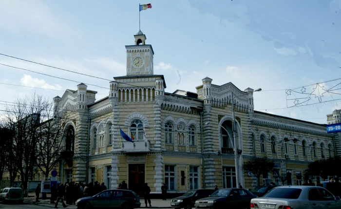 Primăria oraşului Chişinău. Foto Adevărul