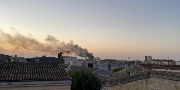 incendiu bordeaux. Foto