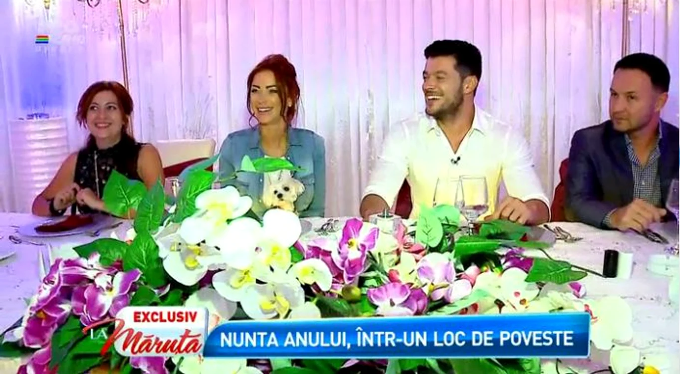 Roşcata a vrut să vadă cum este locul miresei (captură: PRO TV)
