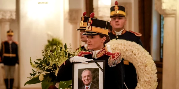 Funeralii Ion Iliescu FOTO Profimedia