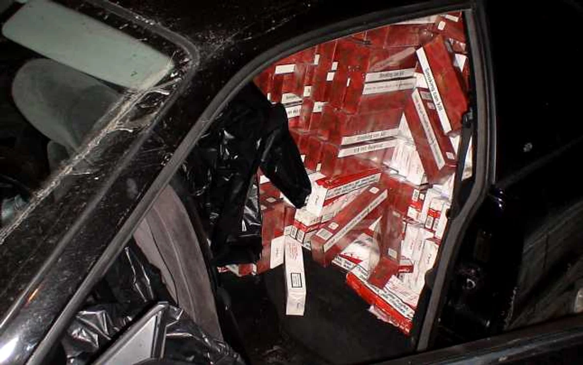 întreaga cantitate de ţigări a fost confiscată