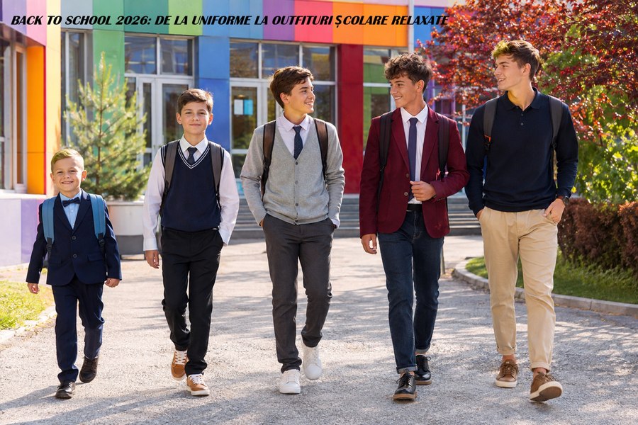 Back to School 2026: ce haine merită cumpărate pentru băieți? Mai puține piese, mai multe ținute, pentru tot anul școlar
