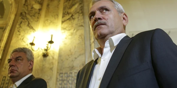 Liviu Dragnea si Mihai Tudose FOTO  Inquam Photos / Octav Ganea