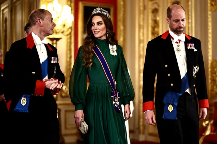 Kate și William la dineul de stat din 18 martie 2026 în cinstea cuplului prezidențial nigerian, Foto Profimedia (2) jpg