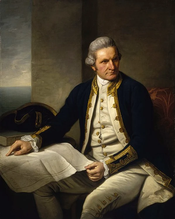 Portret James Cook  - Nathaniel Dance-Holland / National Maritime Museum, UK. FOTO Wikipedia