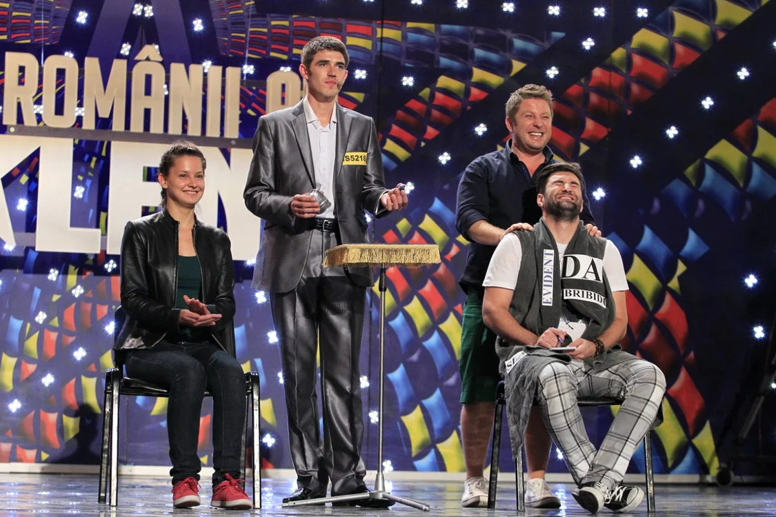 Andrei Andronachi i-a făcut pe juraţii de la „Românii au talent“ să râdă în hohote. FOTO ProTV