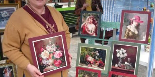 Craiova:Anişoara Hriplenciu  realizează goblenuri unicat de 25 de ani