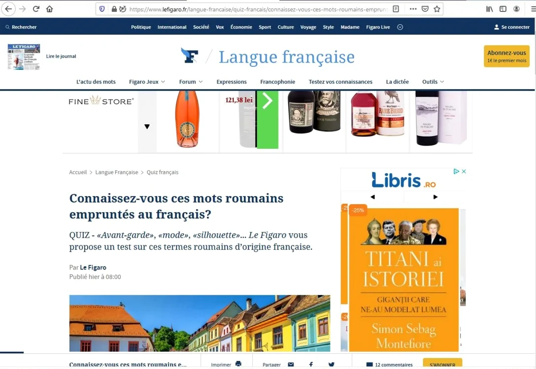 Peste 5.100 de cititori au făcut testul în mai puţin de 24 de ore FOTO: Le Figaro