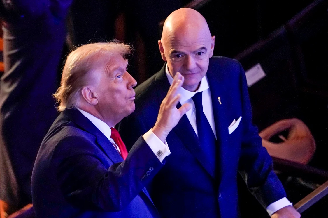 Donald Trump și Gianni Infantino FOTO: Profimedia