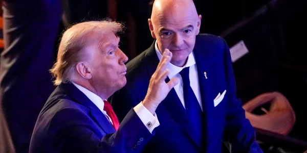 Donald Trump și Gianni Infantino FOTO Profimedia 