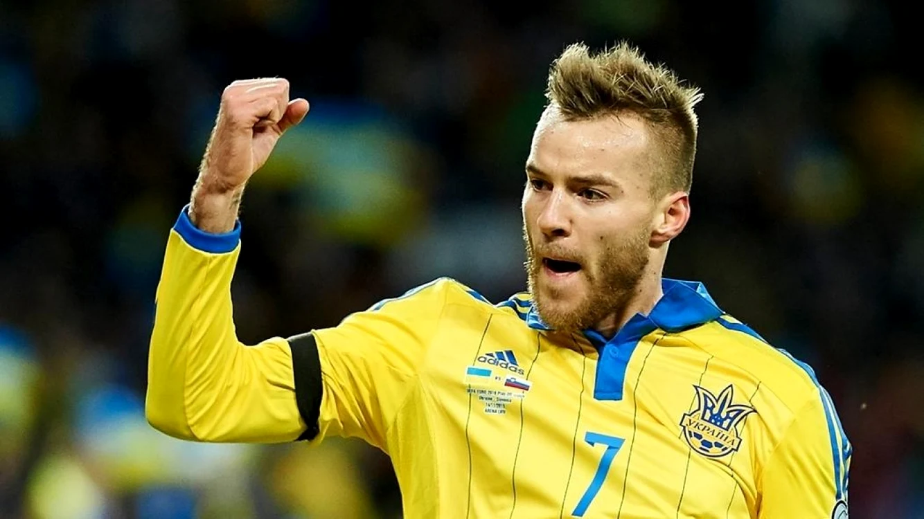 Andriy Yarmolenko a deschis drumul Ucrainei spre victorie cu golul său de 1-0 în poarta Scoţiei
