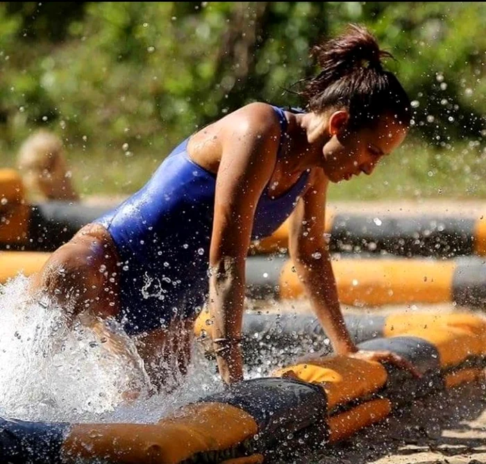 Roxana Moise, la Exalton - un exemplu de tenacitate. Foto Facebook