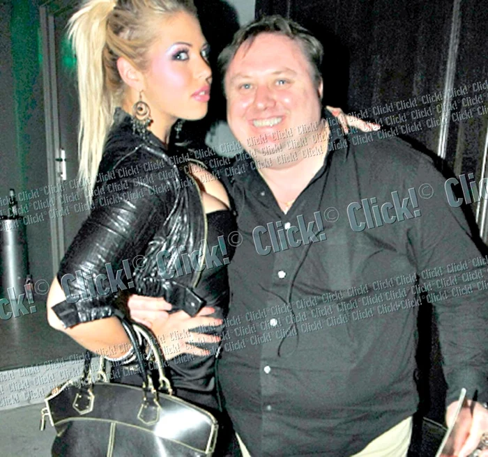 Roxana şi iubitul ei, impresarul Radu Groza