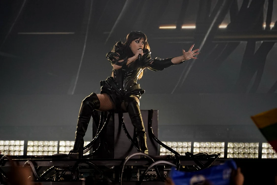 Alexandra Căpitanescu pe scena Eurovision FOTO Profimedia