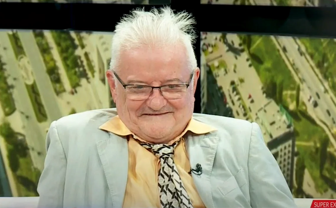 Irinel Columbeanu, invitat la Prima TV la emisiunea „Exclusiv VIP” cu Cristi Brancu: FOTO: captură TV