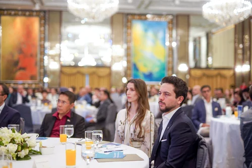 Prințul Al Hussein al Iordaniei și Prințesa Rajwa, Twitter