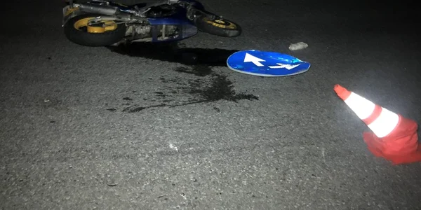 Accident motocicleta Lugoj FOTO lugojinfo