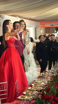 Georgiana Lobonț, la nunta lui Armin Nicoară / FOTO: Click!