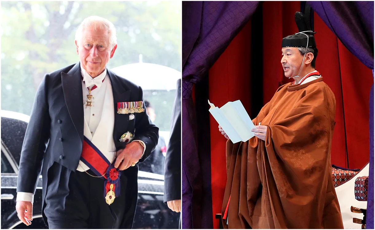 Regele Charles se inspira din ceremonia de intronizare a Imparatului Naruhito jpg