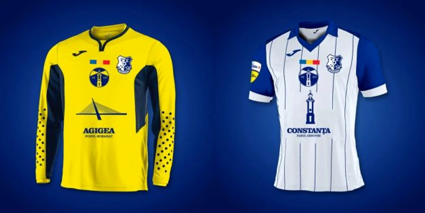 Tricourile echipei de fotbal de la Constanţa FOTO FC Farul